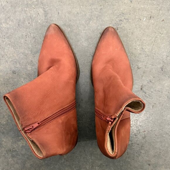 Dark Brown Suede Ankle Boots Women\'s Brown Ankle Boots